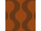 Alfombra Vinilica  Q-Carpet Bubble Marrone Bordeaux
